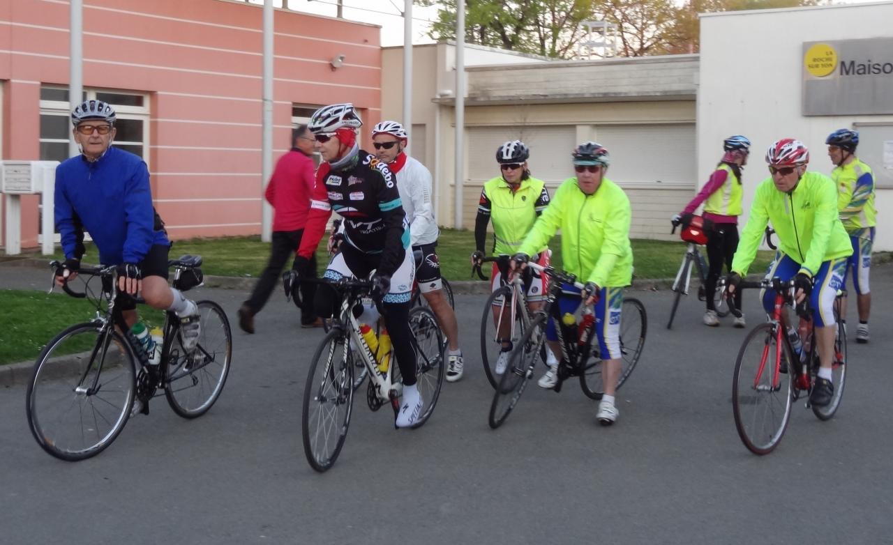 09.04.2017 Brevet 150 km - C'est parti