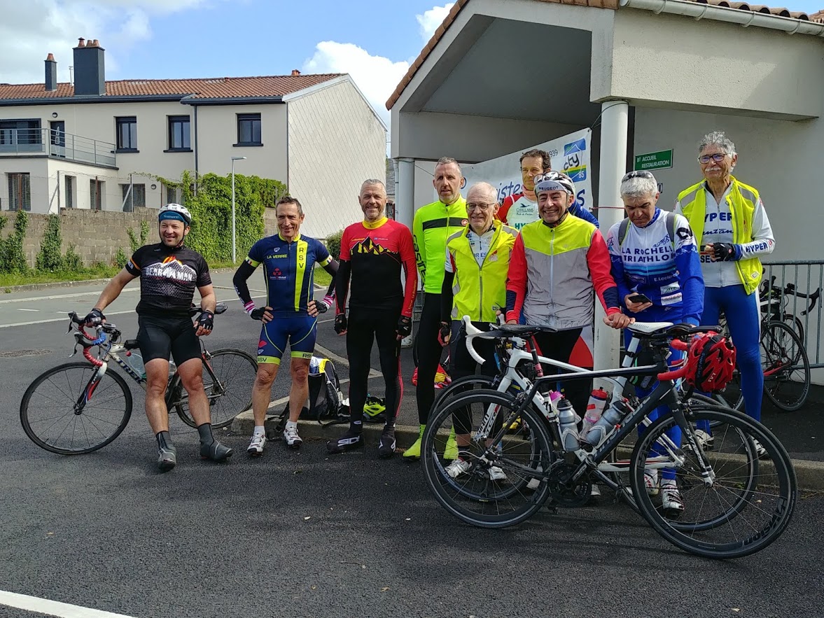 8 - Le groupe de 9 qui a fait route ensemble (28 de moyenne)