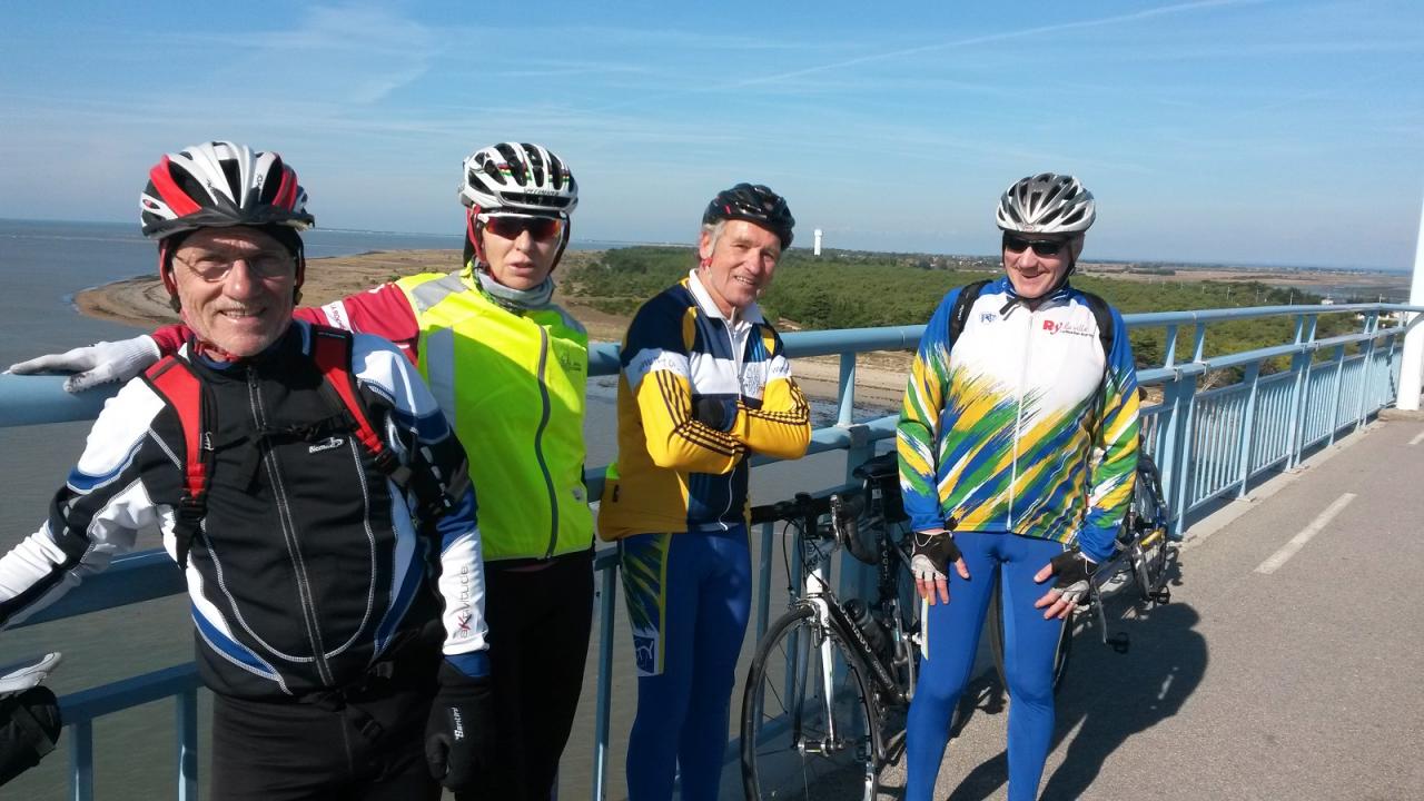 Un 200 km - Vue du pont de Noirmoutier.