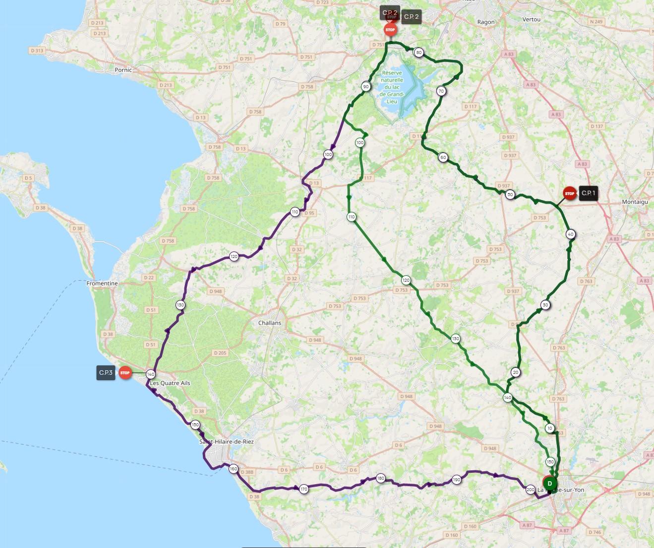Brevets 150 et 200 km
