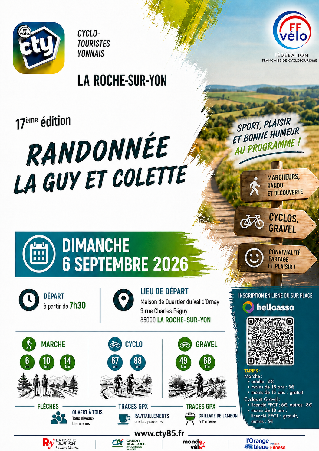 Flyer La Guy et Colette 2026