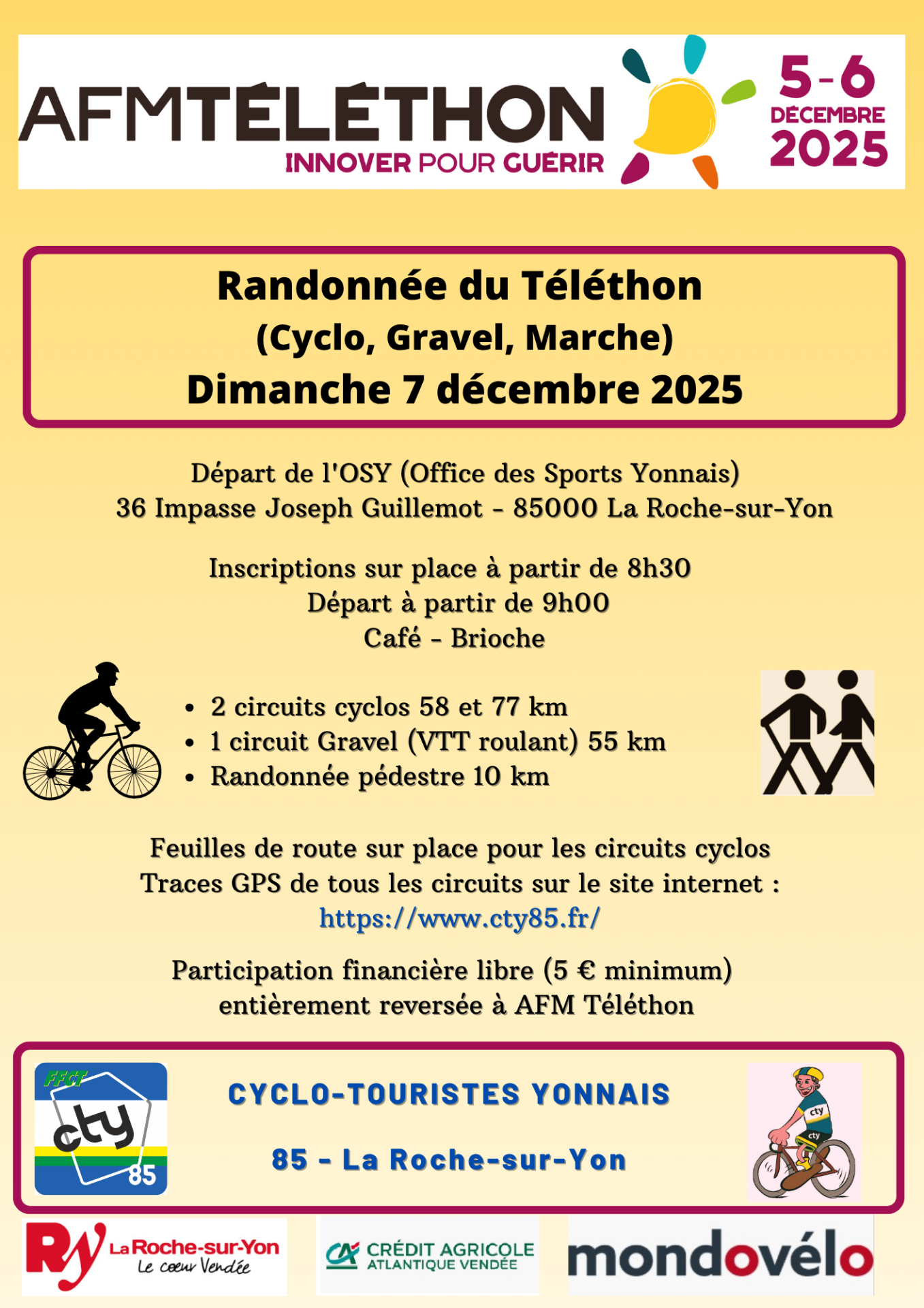 Flyer telethon 2025