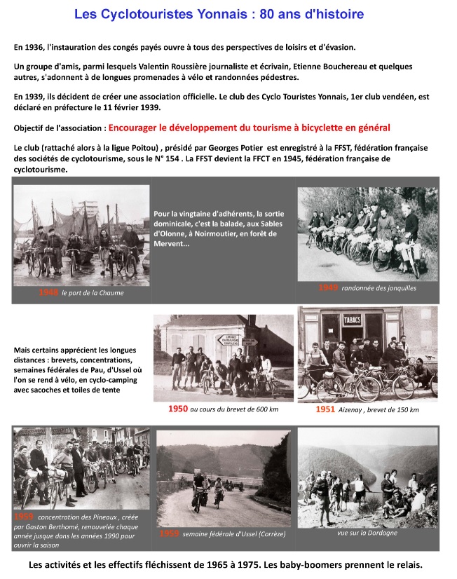 Historique 1939 1960 1